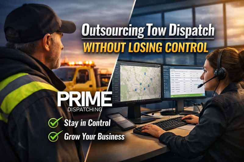 Worried About Outsourcing Tow Dispatch? Stay in Control