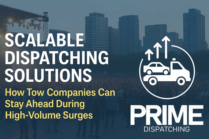 How Tow Companies Can Stay Ahead During High-Volume Surges