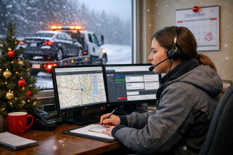 Why Holiday and Vacation Dispatcher Coverage Matters for Towing Companies